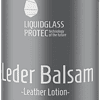interior black leather lotion